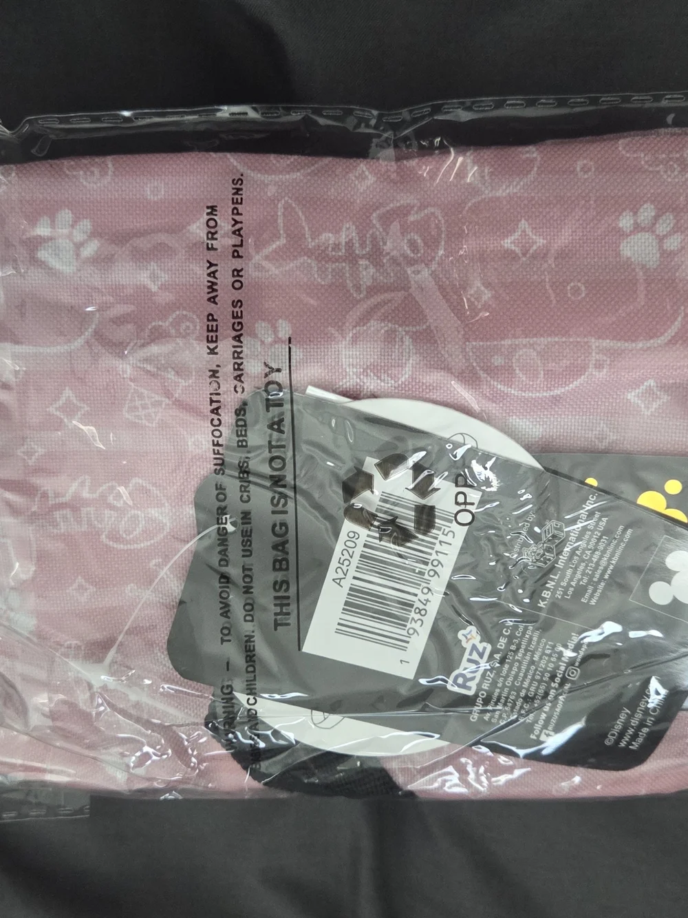 Disney Pink 'My Cat My Best Friend' Cat Waist Bag